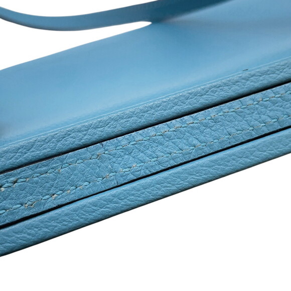 Hermes Hermès Click H 21 Shoulder Bag in Blue Jean/Evergrain with D Stamp - Picture 10 of 15